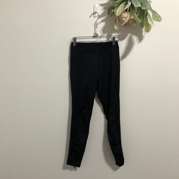 Reebok Mesh Panel 7/8 leggings w Back Zipper - Picture 3 of 14